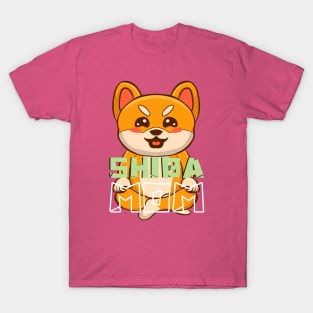 Shiba mom| Crypto gift T-Shirt